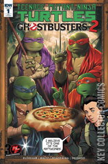 Variant Cover for Teenage Mutant Ninja Turtles / Ghostbusters 2 #1