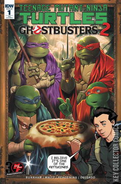 Variant Cover for Teenage Mutant Ninja Turtles / Ghostbusters 2 #1