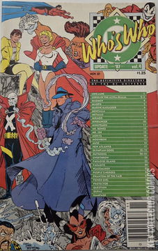 Variant Cover for Who's Who: The Definitive Directory of the DC Universe Update '87 #4