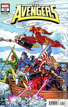 Variant Cover for Avengers #33