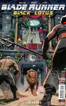 Variant Cover for Blade Runner: Black Lotus - Las Vegas #3