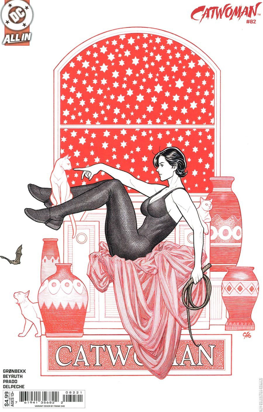 Variant Cover for Catwoman #82