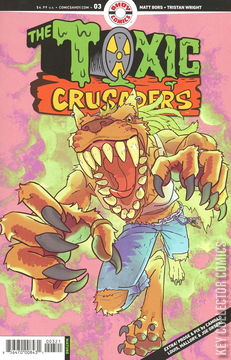 Variant Cover for Toxic Crusaders #3