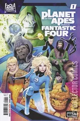 Cover for Planet of the Apes Versus Fantastic Four #1