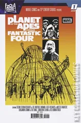 Variant Cover for Planet of the Apes Versus Fantastic Four #1