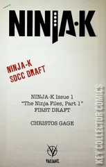 Variant Cover for Ninja-K #1