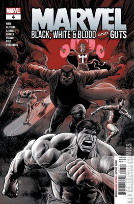 Marvel: Black, White & Blood and Guts