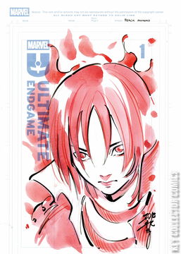 Variant Cover for Ultimate Endgame #1