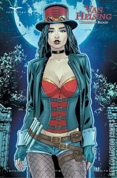 Variant Cover for Van Helsing: Throne Of Blood #1