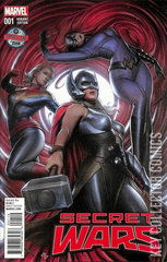 Variant Cover for Secret Wars #1