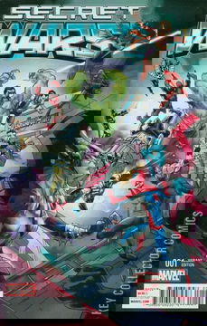 Variant Cover for Secret Wars #1