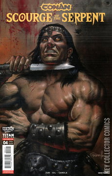 Variant Cover for Conan the Barbarian: Scourge of the Serpent #4