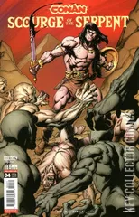 Variant Cover for Conan the Barbarian: Scourge of the Serpent #4