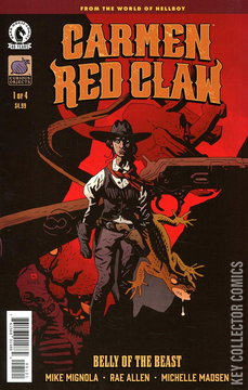 Variant Cover for Carmen Red Claw: Belly of the Beast #1