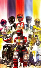Variant Cover for Mighty Morphin Power Rangers: Zord Quest #1