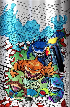 Variant Cover for Street Sharks #1