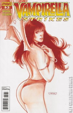 Variant Cover for Vampirella Strikes #5