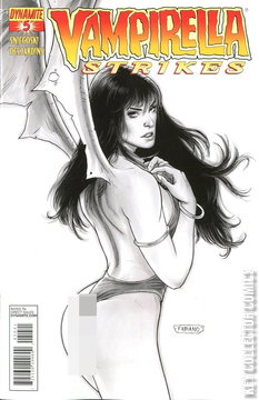 Variant Cover for Vampirella Strikes #5