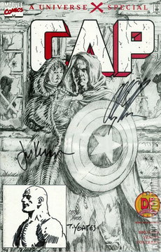 Variant Cover for Universe X: Cap #1