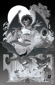 Variant Cover for Gargoyles / Darkwing Duck #1