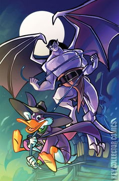 Variant Cover for Gargoyles / Darkwing Duck #1