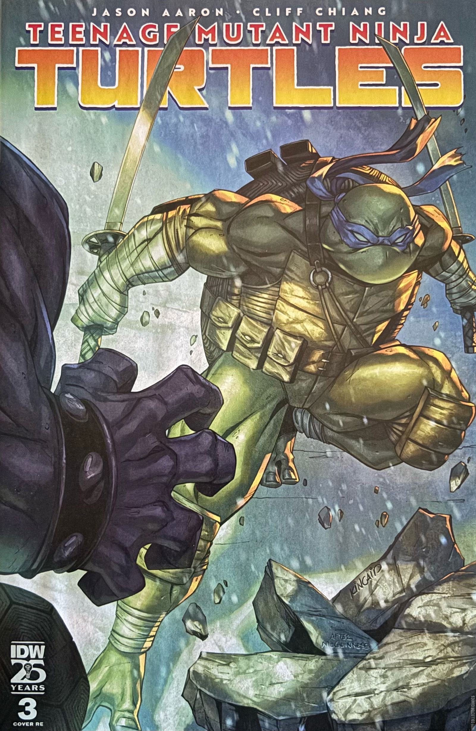 Cover art for Teenage Mutant Ninja Turtles #3 