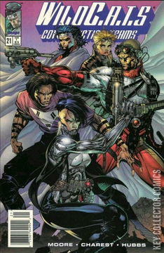 Variant Cover for WildC.A.T.s #21
