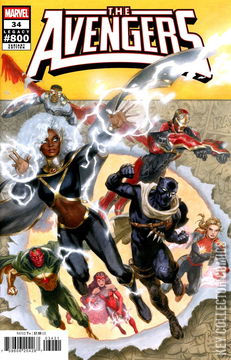 Variant Cover for Avengers #34