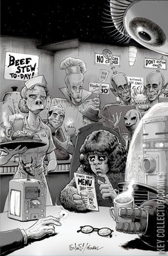 Variant Cover for The Twilight Zone #3