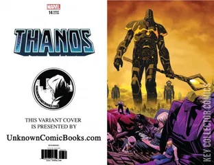 Variant Cover for Thanos #1