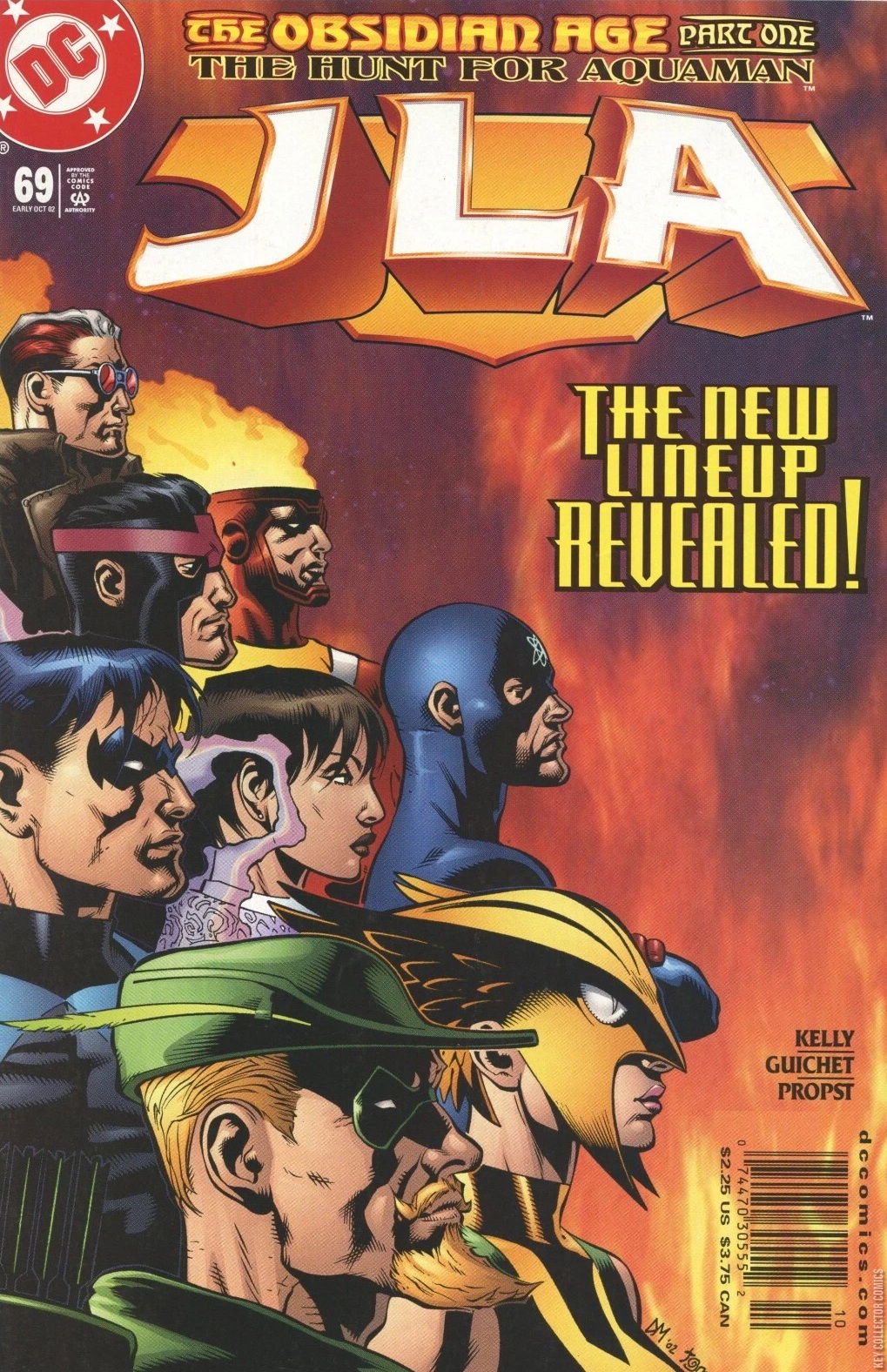 Variant Cover for JLA #69