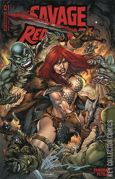 Variant Cover for Savage Red Sonja #1