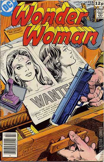 Variant Cover for Wonder Woman #240