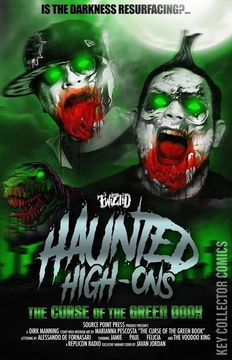 Variant Cover for Haunted High-Ons: The Curse of the Green Book #1