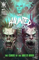 Variant Cover for Haunted High-Ons: The Curse of the Green Book #4