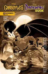 Variant Cover for Gargoyles / Darkwing Duck #2