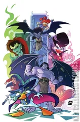 Variant Cover for Gargoyles / Darkwing Duck #2