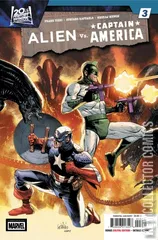 Cover for Alien vs. Captain America #3