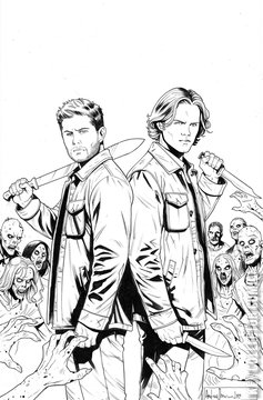 Variant Cover for Supernatural #4