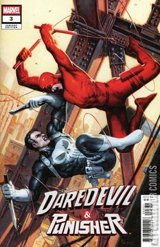 Variant Cover for Daredevil / Punisher: The Devil's Trigger #3