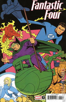 Variant Cover for Fantastic Four #7