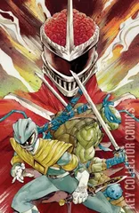 Variant Cover for Mighty Morphin Power Rangers / Teenage Mutant Ninja Turtles #4