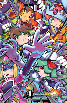 Variant Cover for Mega Man ZX: Timelines #1