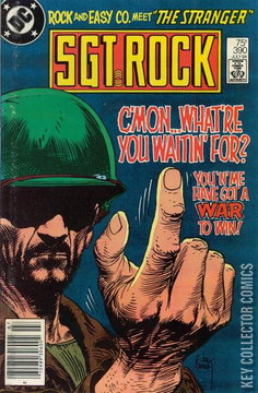 Variant Cover for Sgt. Rock #390
