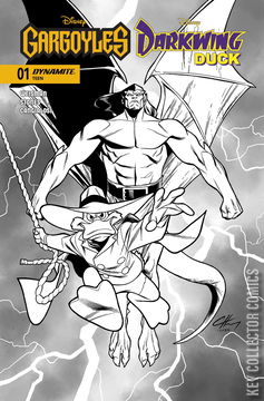 Variant Cover for Gargoyles / Darkwing Duck #1