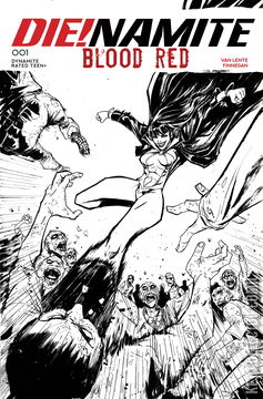 Variant Cover for Die!namite: Blood Red #1