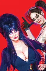 Variant Cover for Harley Quinn x Elvira #1