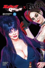 Variant Cover for Harley Quinn x Elvira #1