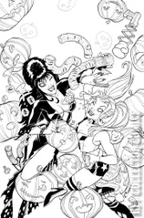 Variant Cover for Harley Quinn x Elvira #1