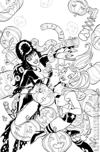 Harley Quinn x Elvira #1